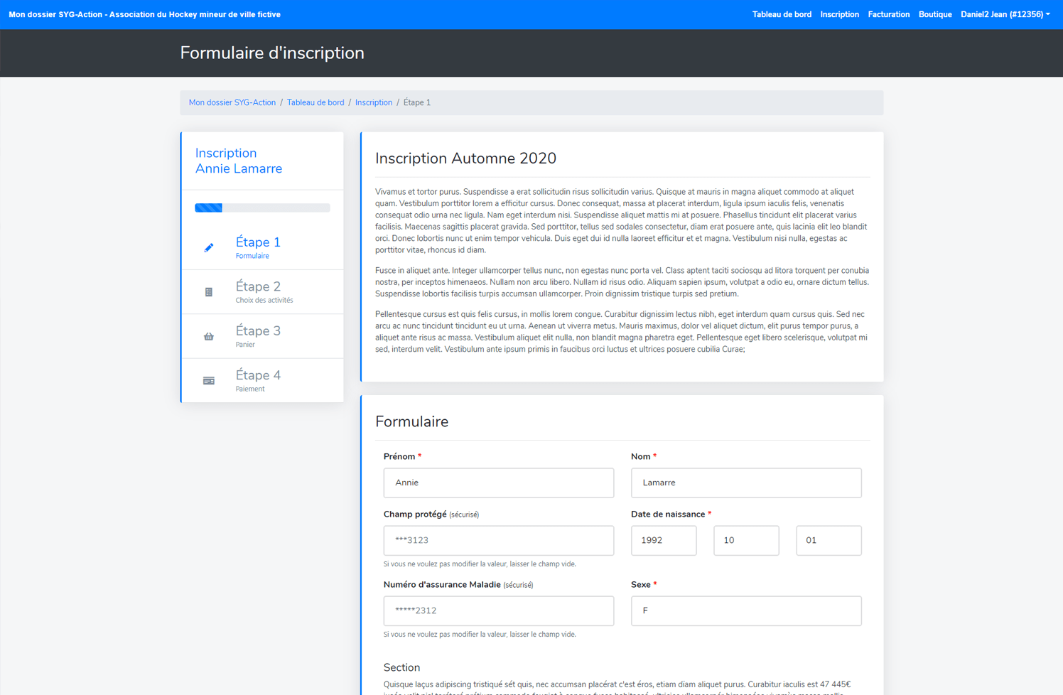 Formulaire d'inscription et paiement en ligne pour vos participants